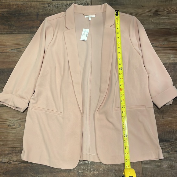 1X Maurices no button blush light pink colored blazer. - Picture 9 of 10